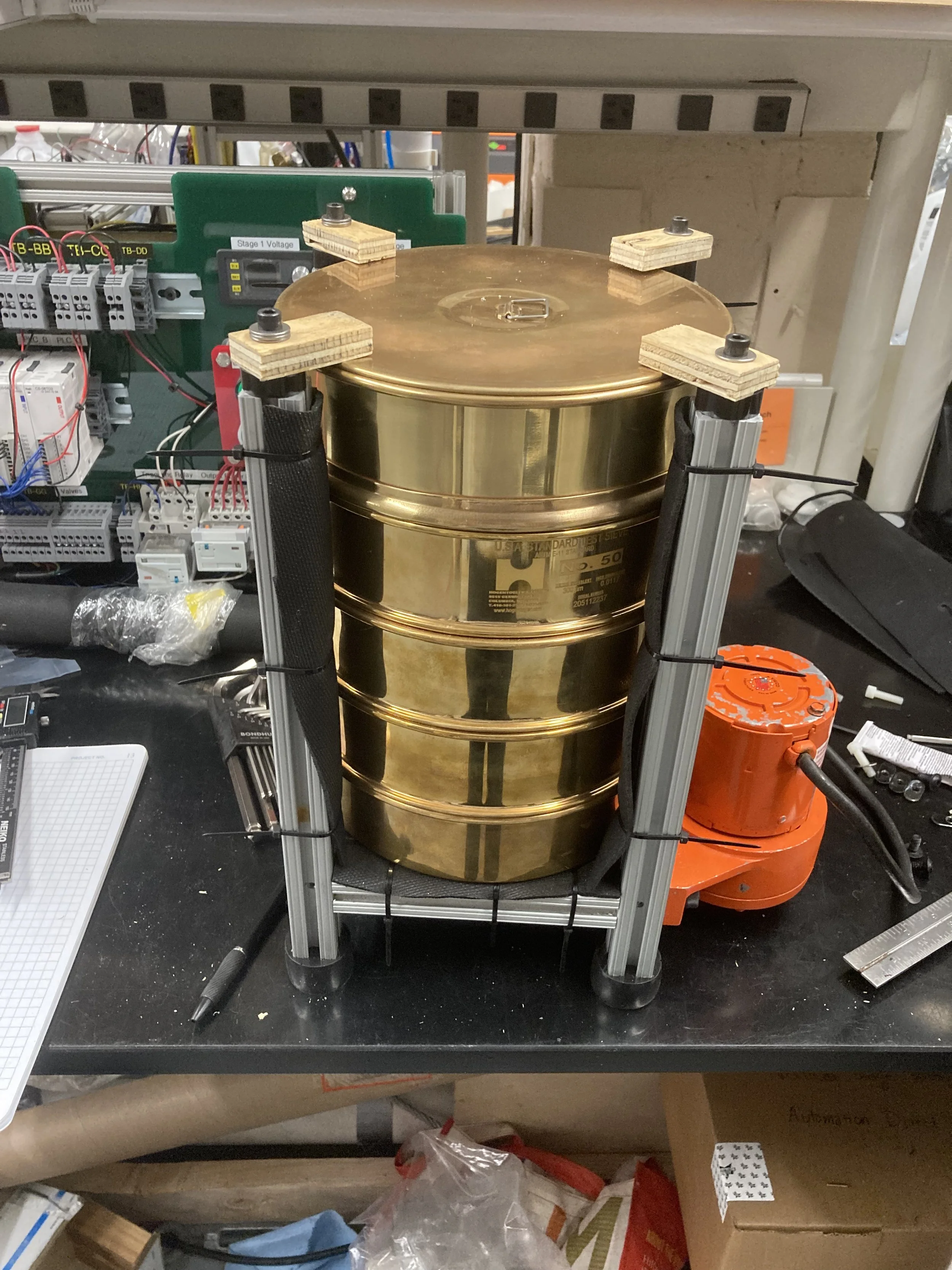 Sieve Shaker — Benjamin Weizer M.S. '26 B.S. '23